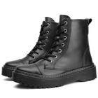 Coturno Preto Tratorado Feminino Blogueira Bota