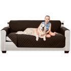 Couch Slip Cover Sofa Shield, protetor de almofada grande, chocolate