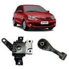 Coxim Motor Direito + Traseiro Cambio Etios 2012 2013 2014