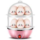 Cozedor El rico Vapor Cozinha Multi Diversão es Ovos Egg Cooker Double-wayer rosa - J-one