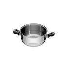 Cozi-Vapore em Aço Inox com Alças de Baquelite 20 cm 3,2 Litros Prata Tramontina