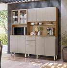 Cozinha 8 Portas Compacta Demobile Amora Amendola / Nude Prime TX 1,98 m