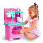 Cozinha Acqua Bubble Cardoso Toys Super Lava Louça Infantil Com Água De Verdade