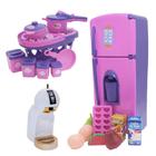 Brinquedo Jogo Conjunto Kit Cozinha 6 Peças Em Inox Panela e Utensílios  Presente Infantil Menino Menina Criança Braskit - Ri Happy