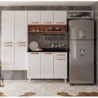 Cozinha Compacta 4 Peças 10 Portas 1 Gaveta 245cm Telasul