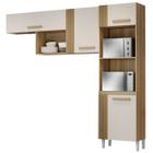 Cozinha Compacta 4 Portas 2001910 Vitoria Atacama Off White ARMoveis