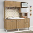 Cozinha Compacta 5 Portas 1 Gaveta Sevilha - Fellicci