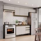 Cozinha Compacta Connect 8 Portas 2 Gavetas 100% Mdf Duna/Cristal - Henn