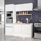 Cozinha Compacta Évora 6 PT 1 GV Branca