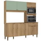 Cozinha Compacta THB KCF100 Flórida MDP 8 Portas 1 Gaveta Sem Tampo 185cm