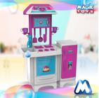 Cozinha Completa Pink Com Água - Magic Toys