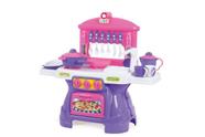 Cozinha De Brinquedo Calesita Mini Chef Rosa Com Água