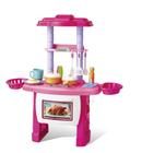 Cozinha Divertida Brinquedo Kit Infantil Completa Master Chef 43 acessórios Importway BW091