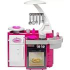 Cozinha Infantil Classic Fogão Pia Geladeira Cor Rosa Cotiplás 1601