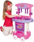 Cozinha Infantil Completa Play Time Cor Rosa - Cotiplás