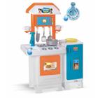 Cozinha Infantil Completa Torneira Sai Água de Verdade Magic Toys