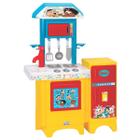 Cozinha Infantil Completa Turma da Monica Azul com Acessórios Magic Toys 8078