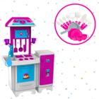 Cozinha Infantil De Brinquedo Com Acessórios Grande Completa Sai Água De Verdade Brinquedos Magic Toys