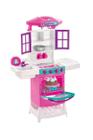 Cozinha infantil meg doll torneira sai agua magic toys