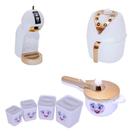 Cozinha Infantil Menina Brinquedo Kit Panela 7 Peças