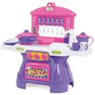 Cozinha Infantil Mini Chef Rosa Com Água - Calesita