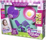 Cozinha Infantil My Little Kitchen 5 Peças Zucatoys Rosa E Lilás - Zuca Toys