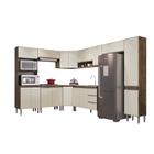 Cozinha Modulada de Canto Completa 9 Peças Athena Megasul