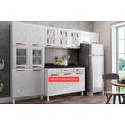 Cozinha Modulada Telasul Mirage New 3 Peças (2 Armários + 1 Paneleiro) CPT113 Branco