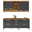 Cozinha Modular com 4 Peças Burguesa Premium MDF Nesher