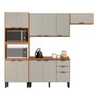 Cozinha Modular com 4 Peças Firenze Composição FMT004 Amendola Touch/Nude Prime Tx - Demóbile