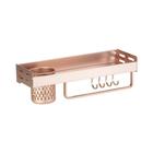 Cozinha Suspensa Gourmet Canário Pingoo.casa - Dourado Rose