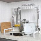 Cozinha Suspensa Modular Autossustentável 63Cm Branco 14 Pçs