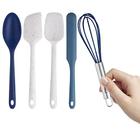 Cozinhe com utensílios de cozinha de silicone mini coloridos, 5 pc mini conjunto de utensílios de cozinha, utensílios de cozinha de silicone fáceis de limpar, utensílios de cozinha de cozinha para panelas antiaderente, conjunto de gadgets de cozinha