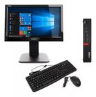 Cpu + Monitor Lenovo Mini M720q Core I3 8ger 8gb 240ssd