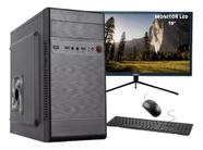 Cpu Pc Desktop Intel I5, 8gb Ram, Ssd 480gb, Monitor 19 Wifi - TWO BROTHERS INFO