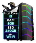 Cpu Pc Gamer Intel Core I5 3º + 8gb Ram + Ssd 240gb