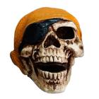 Crânio Caveira Decorativa Esqueleto Skull - Pirata - Retrofenna Decor