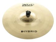 Crash Zeus Hybrid Series 17 ZHC17 em Bronze B20 com Acabamento Híbrido Brilhante e Fosco