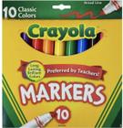 Crayola Canetinha Marcadores 10 cores