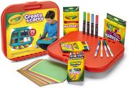 Crayola Crie 'N Carry Art Set, 75 Peças, Presente de Arte para Crianças, Idades 5 e Up