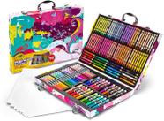 Crayola Inspiration Art Case em Rosa, Presentes para Crianças 5+, 140 Contagem