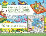 Crayola Kit Para Colorir Em Grupo Family Escapes Adultos