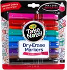 Crayola Low Odor Dry Erase Markers para Crianças &amp Adultos, Ponta de Cinzel, Material de Volta à Escola, 12 Contagem