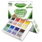 Crayola Marcadores Laváveis Pacote Grandes Linhas, 200 Unidades, Diversos