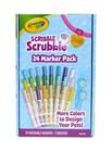 Crayola Scribble Scrubbie Pets Marker Refill Set, 24 Marcadores Laváveis (Animais vendidos separadamente), recheios de meia, presentes para crianças