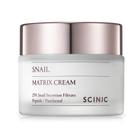 Cream SCINIC Snail Matrix 50 mL para cuidados com a pele coreanos superúmidos