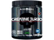 Creatina Mono-hidratada Black Skull Caveira Preta - Creatine Turbo em Pó Limão