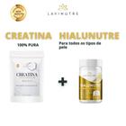 Creatina Monohidratada Refil-250g+Ácido Hialurônico-cápsulas