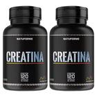 CREATINA NATUFORME 120 CÁPSULAS 500MG Kit Com 02 Unidades