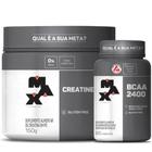 Creatina Pura 150g + Bcaa 2400mg 60 Caps Max Titanium